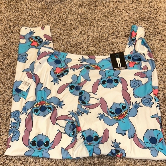 NWT AUTHENTIC Disney Stitch FULL LENGTH LEGGINGS - Picture 2 of 2